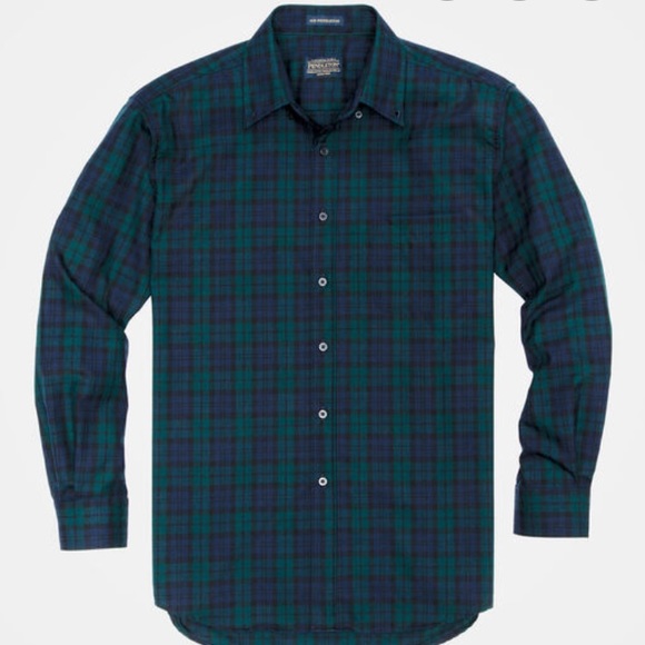 Ladies Pendleton Plaid Button Up Size MD - Picture 2 of 6